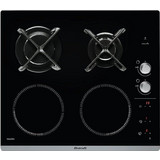Brandt BPI6414BM Εστία Αερίου & Ρεύματος Αυτόνομη με Λειτουργία Κλειδώματος 56x49cm