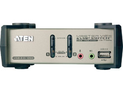 Aten KVM Switch CS1732B 2 x PS/2-USB VGA Audio