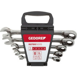 Κλειδιά Gedore red Combination Ratchet open-end Set 5-pieces