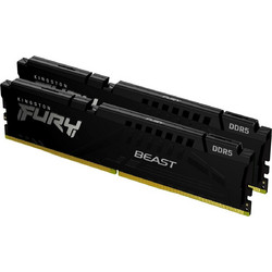 Kingston Fury Beast 32GB (1X32GB) DDR5 RAM 6000MHz C36 Black KF560C36BBE-32