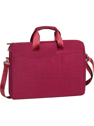 Rivacase 8335 Τσάντα Laptop Ώμου 15.6" Red
