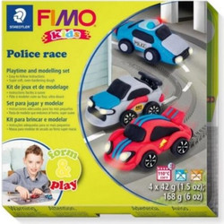 πηλός fimo-kids set police race 8034 29 LZ02
