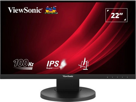 ViewSonic VG2208A IPS Monitor 21.5" 1920x1080 FHD 100Hz 5ms