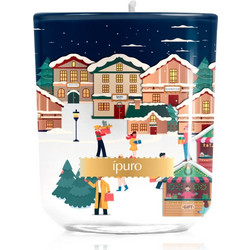 ipuro Christmas Town Festive Rush αρωματικό κερί με καπάκι 270g