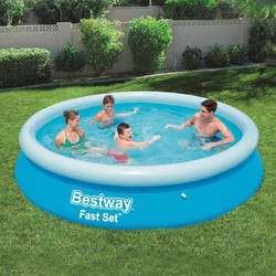 Bestway Fast Set 57273 Φουσκωτή Πισίνα Πλαστική Φ366x76cm