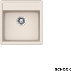 Schock Manhattan Cristalite Everest Ένθετος Νεροχύτης Γρανίτη Ματ 49x51cm 30050-1511