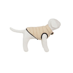 Peppy Buddy - Ultra light dog jacket S, Beige 35 cm - Pet Supplies