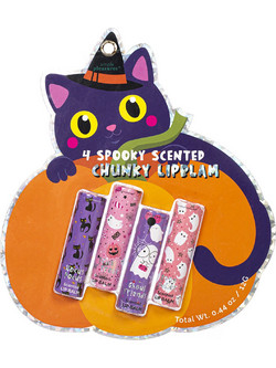 Σετ Chunky Lip Balm Κολοκύθα 4τεμ x 3gr
