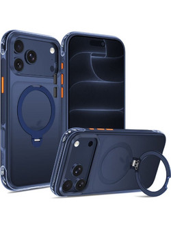 Tech-Protect MagAir Stand MagSafe Θήκη iPhone 17 Pro Max / 18 Pro Max Matte Deep Blue