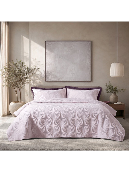 Κουβερλί Looma Lila Nima King Size 240x260cm Πολυέστερ