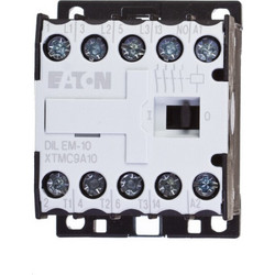 DILEM-10(110V50HZ,120V60HZ) Contactor, 110 V 50 Hz, 120 V 60 Hz, 3 pole, 380 V 400 V, 4 kW, Contacts N/O = Normally open= 1 N/O, Screw terminals, AC operation