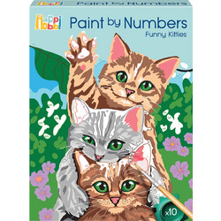 AS - HappiHobbi , Paint By Numbers Funny Kitties 1038-41026