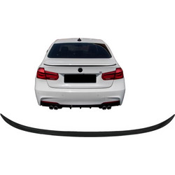 Αεροτομή Πορτ Παγκάζ Για Bmw 3 F30 11-19 M Look Lipspoiler Γυαλιστερό Μαύρο Από Abs Πλαστικό