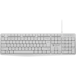 Natec Nautilus White Πληκτρολόγιο