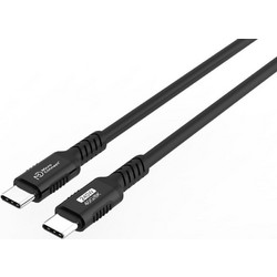 Microconnect USB4 USB-C to USB-C 240W 1.5m Μαύρο