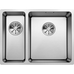 Blanco Andano 340/180-U Υποκαθήμενος Νεροχύτης Inox Σατινέ 58x44cm