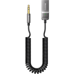 Yesido Αντάπτορας Bluetooth 5.0 AUX YAU82 Γκρι