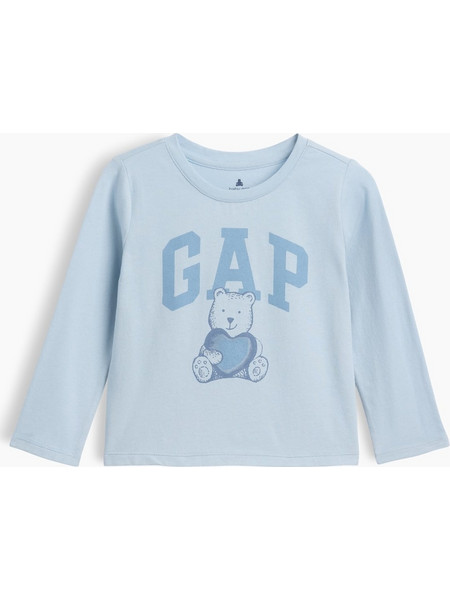 Βρεφική & Νηπιακή Μπλούζα Mix & Match με Gap Bear Λογότυπο SAIL BLUE