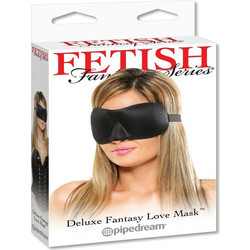 Deluxe Fantasy Love Mask - Μαύρη