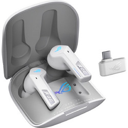 Asus ROG Cetra Ακουστικά Bluetooth In Ear Ανθεκτικά στο Νερό White