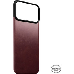 Nomad Magnetic Leather Back Horween Θήκη MagSafe Burgundy (iPhone 18 Pro Max / 17 Pro Max)