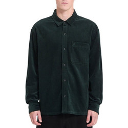 Volcom Fostered II Cord LS Ανδρικό Πουκάμισο Κοτλέ Μακρυμάνικο Πράσινο FA26