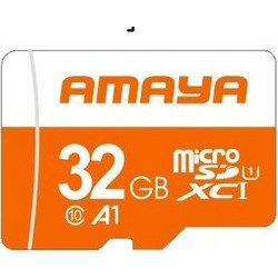 Amaya Κάρτα Μνήμης 32GB MicroSDHC με Αντάπτορα Class 10