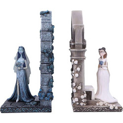 Corpse Bride Emily and Victoria - Βιβλιοστάτης Μεγέθους 19cm