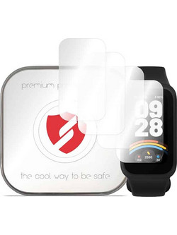 Smart Protection Xiaomi Smart Band 9 Active Θήκη, Διάφανη (4 Πακέτο)