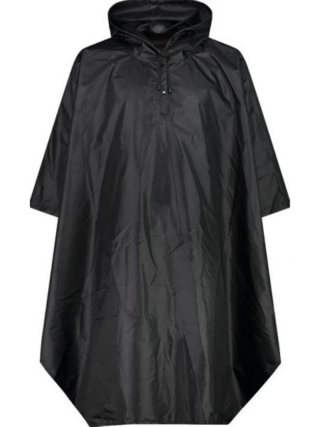 Campagnolo - Unisex Poncho Fix Hood Black