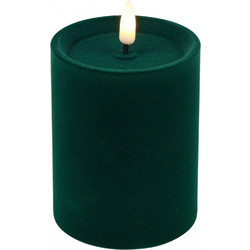 Χριστουγεννιάτικο Κερί Led 013.840003 7,5x10cm Green