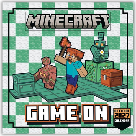 MINECRAFT 2027 SQUARE CALENDAR