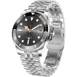 Blavec Smartwatch M-02 Business AMOLED Full Touch Voice Call (SWM02-S) Silver