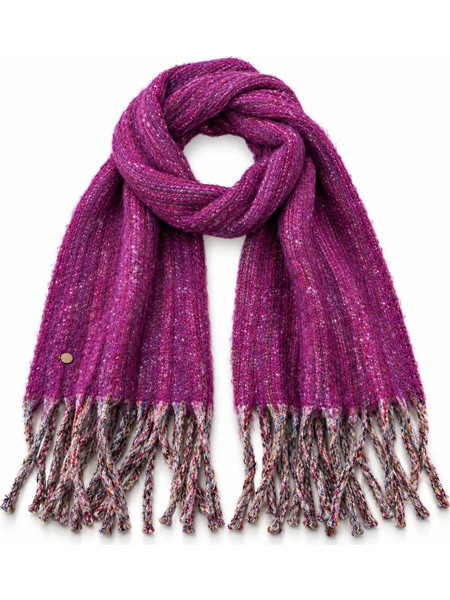 Fragola Κουβέρτα-πασμίνα σουπερ soft one size SC334-fuchsia