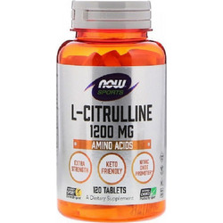 Now Sports L-Citrulline 1200mg 120 Ταμπλέτες