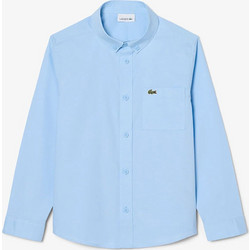LACOSTE ΥΠΟΚΑΜΙΣΟ ΜΜ L/S WOVEN TOP 3CJ0945-HBP Blue
