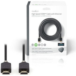 Nedis Καλώδιο HDMI 1.4 HDMI Male to HDMI Male 20m Black CVBW34000AT200