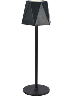 V-TAC Επιτραπέζιο LED 1.5W 150lm CCT 3σε1 Επαναφορτιζόμενο Touch Dimmable Μαύρο - SKU 10330