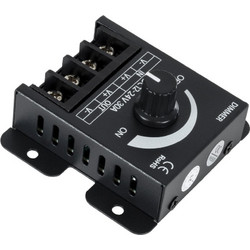 GLOBOSTAR(R) DIMMERALI 73316 Dimmer με 1 x 30A 720W Κανάλι DC 12-24V 30A 720W Max IP20 - Μ8.5 x Π6.5 x Υ4cm