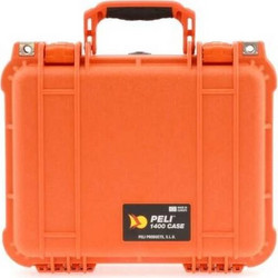 Peli 1400 Πορτοκαλί Στεγανή Βαλίτσα Προστασίας με Αφρό