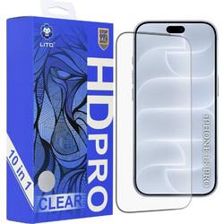Lito - Hd Pro Clear (10 pack) - Iphone 18 Pro / Iphone 17 Pro - Black
