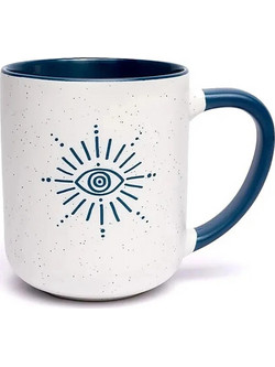 Mug Eye Blue 400 ml - Κούπα Πορσελάνης Μπλε