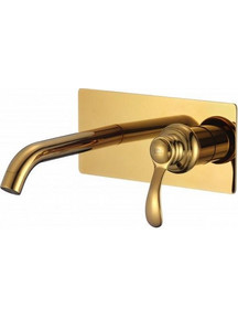 InterCeramic Πληρες Σετ Εντοιχισμου Νιπτηρα SAHARA GOLD ICF 5545311G