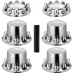 VEVOR Rear Front Axle Wheel Covers 2F / Dome Type