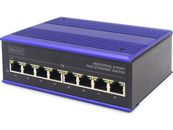 Digitus DN-650106 Unmanaged L2 Switch με 8 Θύρες Ethernet 100Mbps