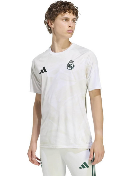 adidas Real Madrid 26/27 Pre-Match Jersey Ανδρικό Αθλητικό T-Shirt Λευκό
