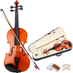 Κλασικό Βιολί 4,4 με Θήκη μεταφοράς, Δοξάρι & Υποσιάγωνο