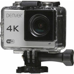 Denver ACK-8060W Action Camera 4K Ultra HD με Οθόνη 1.77" Λευκή