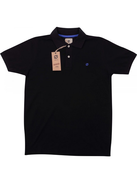 Zero Mens Polo Top 2226 Μαύρο
