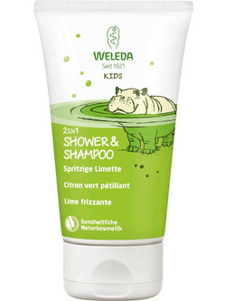 Weleda Kids Αφροντούς & Μοσχολέμονο Παιδικό Σαμπουάν & Αφρόλουτρο 150ml